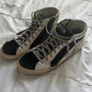 Golden Goose high tops/mid star size 41